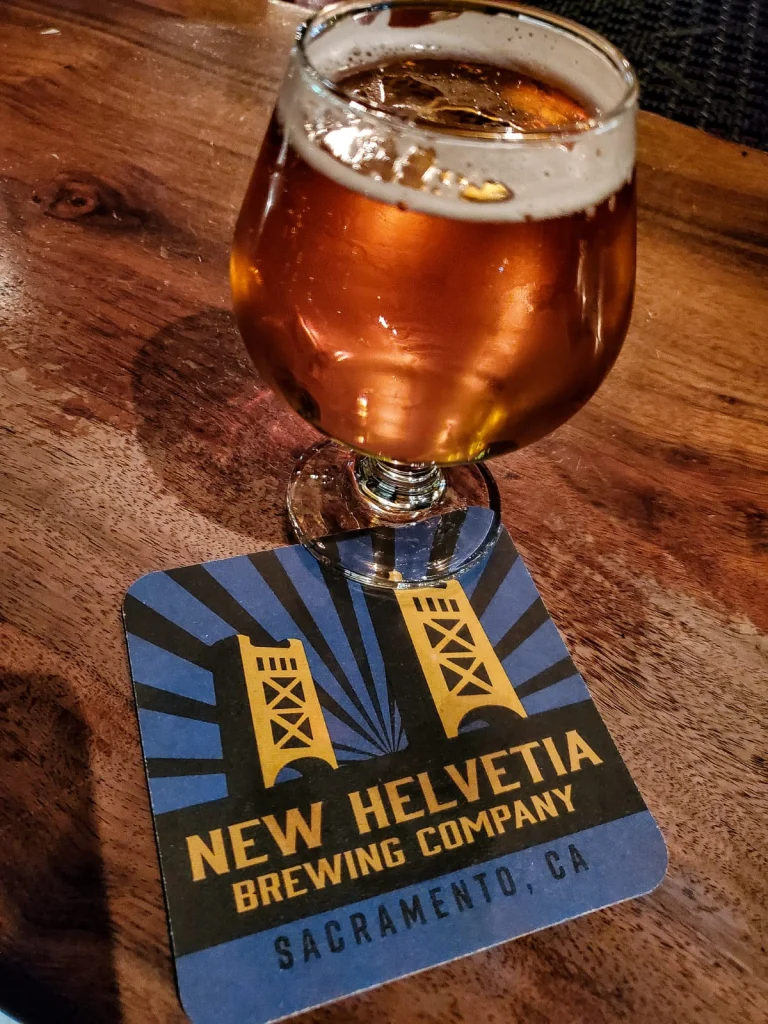 New Helvetia Brewing Co., a dog-friendly bar in Sacramento, California