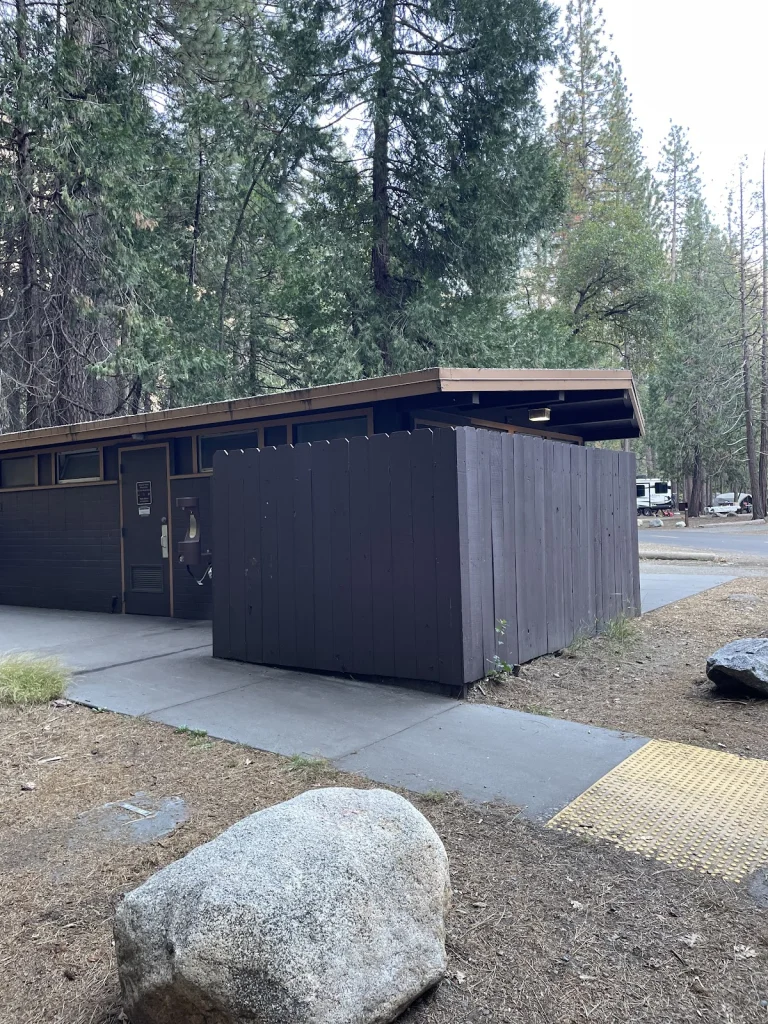 North Pines Campground, a dog-friendly campground in Yosemite National Park, California