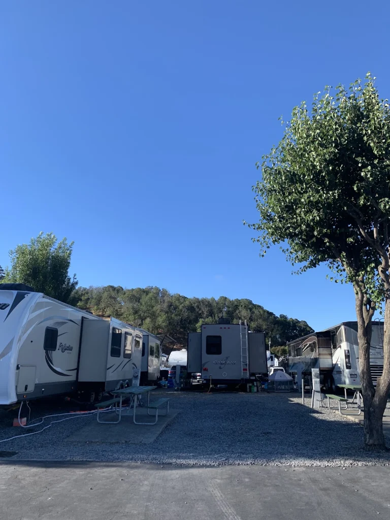 Novato RV Park, a dog-friendly campground in Novato, California