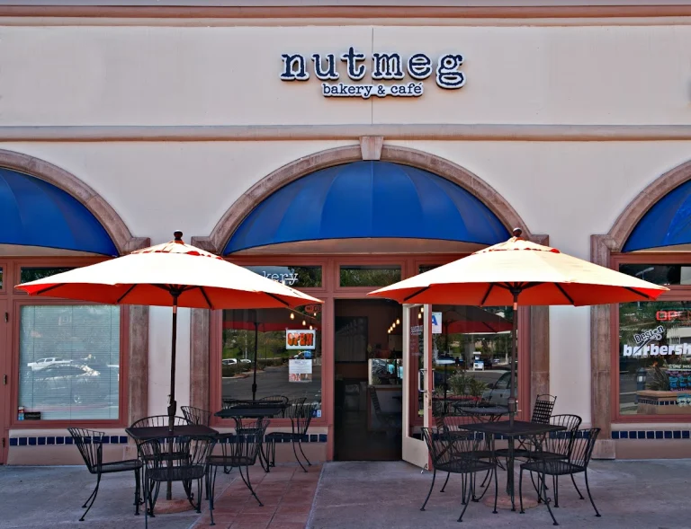 Nutmeg Bakery & Café, a dog-friendly restaurant in San Diego, California