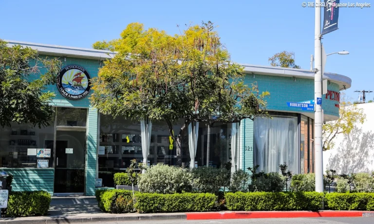 Petrossian, a dog-friendly restaurant in West Hollywood, California