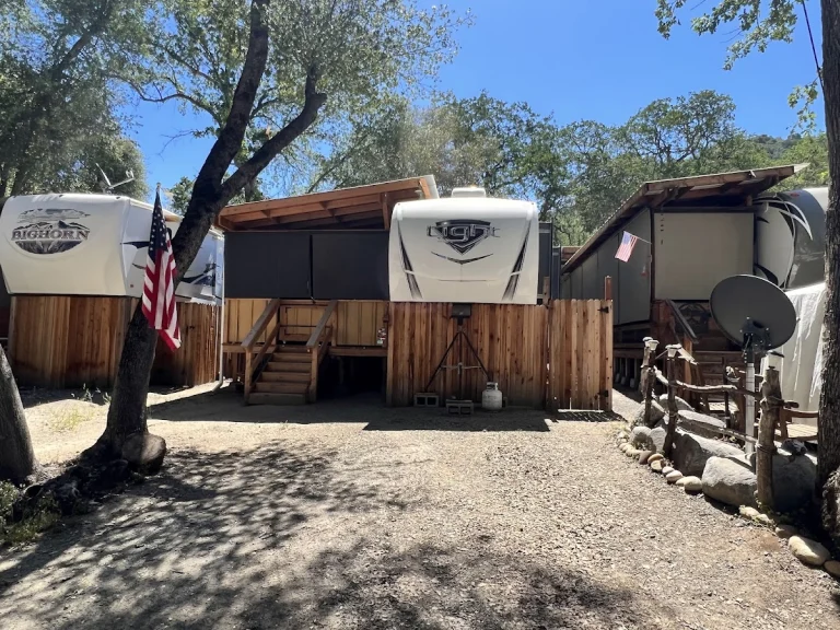 Quail Valley RV Park, a dog-friendly campground in California Hot Springs, California