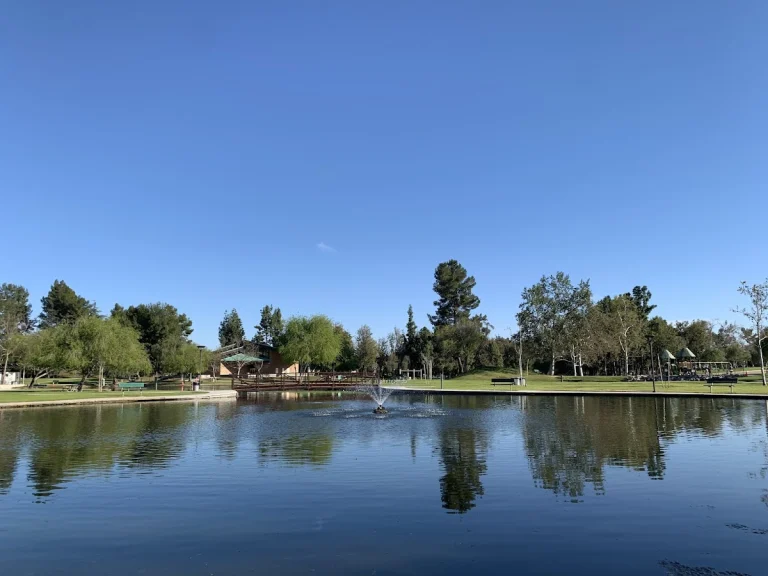 Ralph B. Clark Regional Park, a dog-friendly park in Buena Park, California