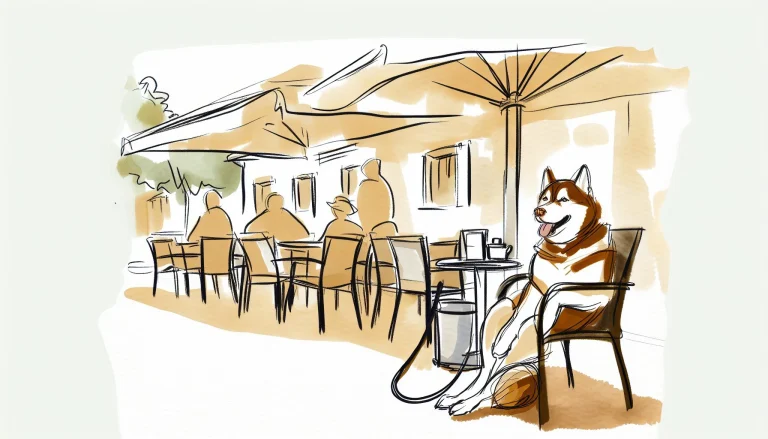 Redd Wood, a dog-friendly restaurant in Yountville, California