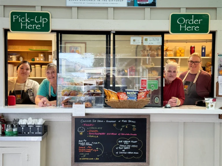 Rhody's Garden Cafe, a dog-friendly restaurant in Fort Bragg, California