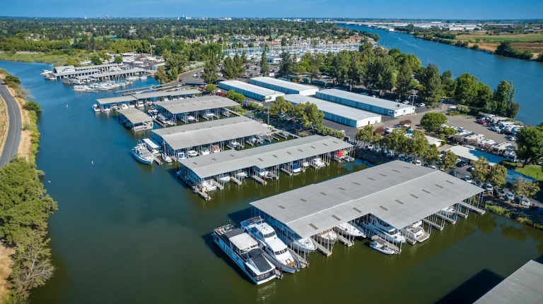 Riverpoint Landing Marina, a dog-friendly campground in Stockton, California