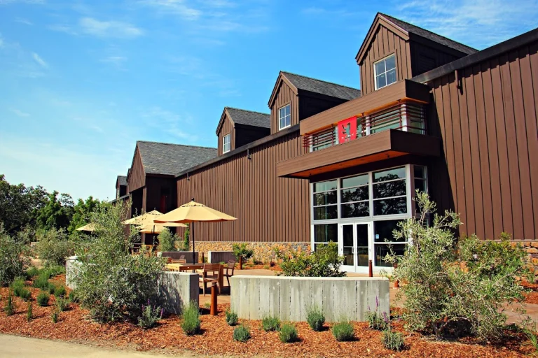 Roth Estate, a dog-friendly winery in Healdsburg, California