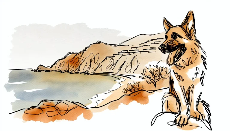 AI generated sketch for RUFF