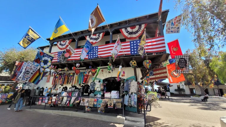 Seaport Village, a dog-friendly attraction in San Diego, California