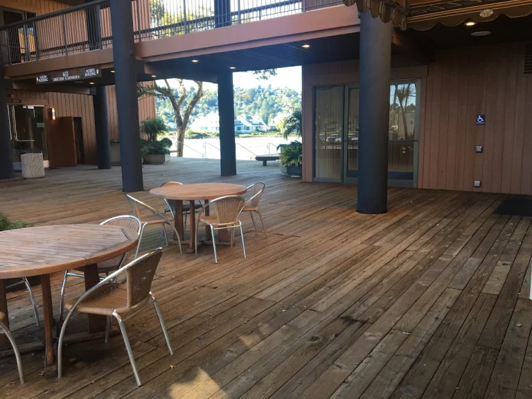 Shelter Bay Cafe, a dog-friendly restaurant in Mill Valley, California