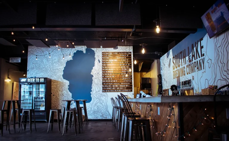 South Lake Brewing Company, a dog-friendly bar in South Lake Tahoe, California
