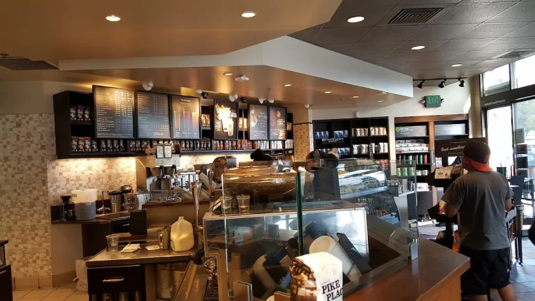 Starbucks Coffee, a dog-friendly coffee shop in Novato, California