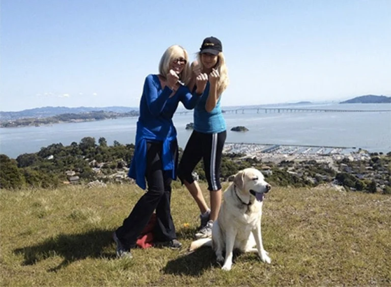 Image from Kayla’s life-saving contribution on DogTrekker