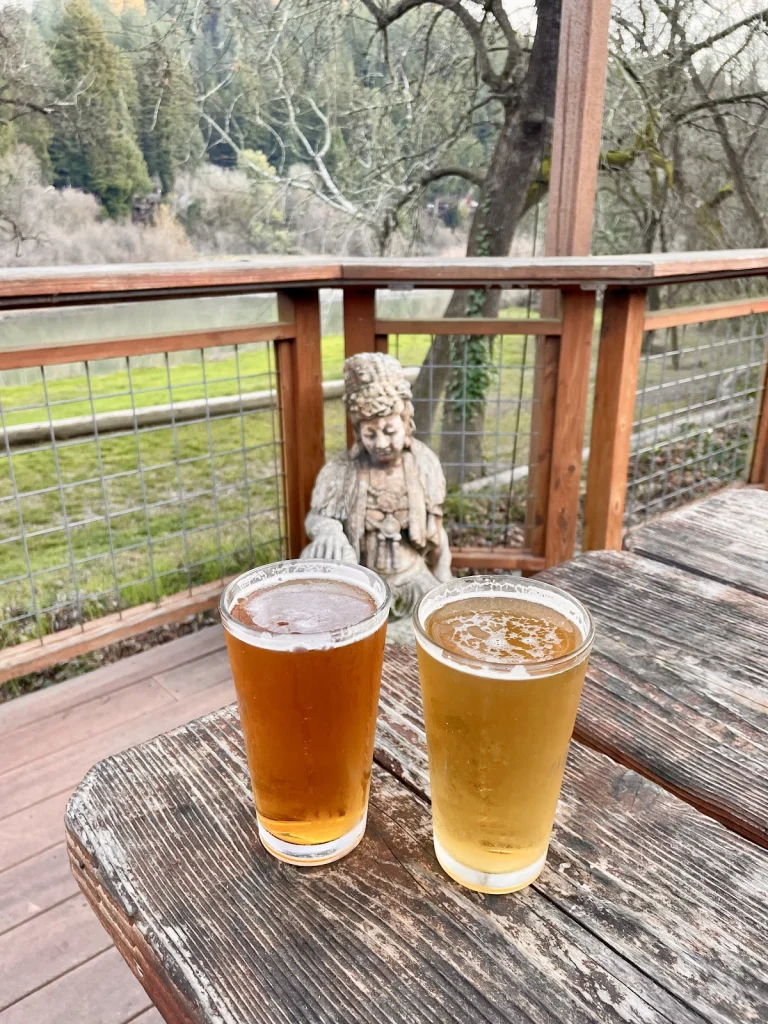 Stumptown Brewery, a dog-friendly bar in Guerneville, California