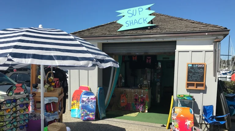 SUP Shack, a dog-friendly water recreation spot in Santa Cruz, California