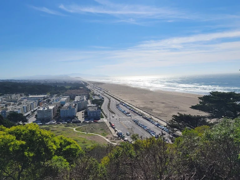 Sutro Heights Park, a dog-friendly park in San Francisco, California