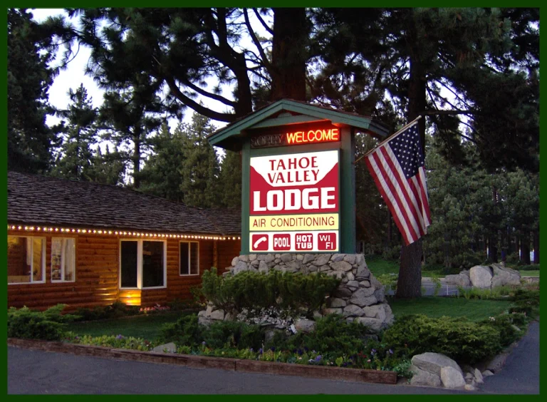 Tahoe Valley Lodge, a dog-friendly restaurant in South Lake Tahoe, California
