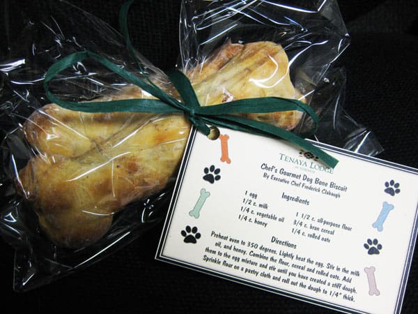 Tenaya Lodge Chef's Gourmet Dog Bone Biscuit