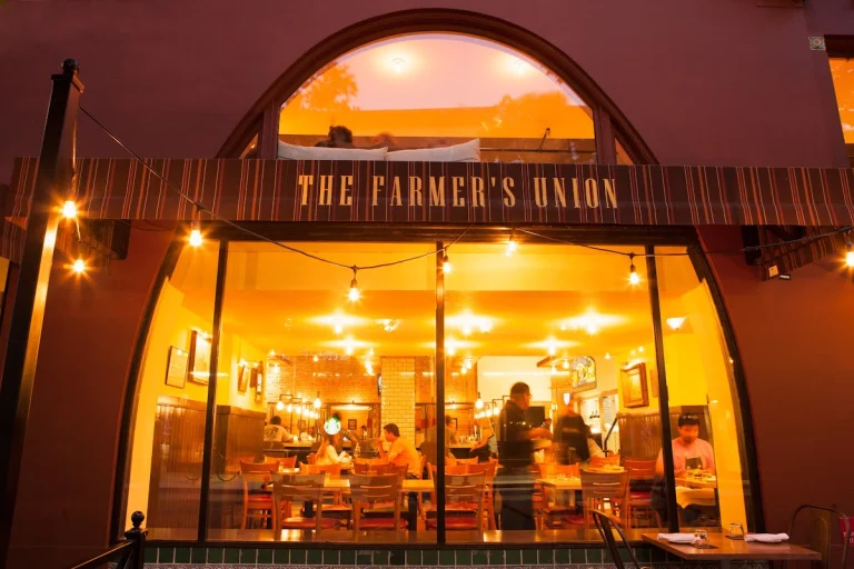 The Farmers Union, a dog-friendly restaurant in San Jose, California