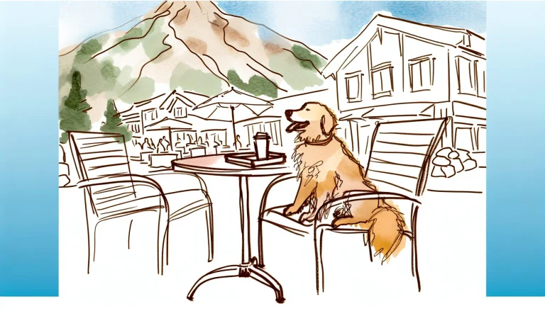 The Loco Frijole, a dog-friendly restaurant in Mammoth Lakes, California