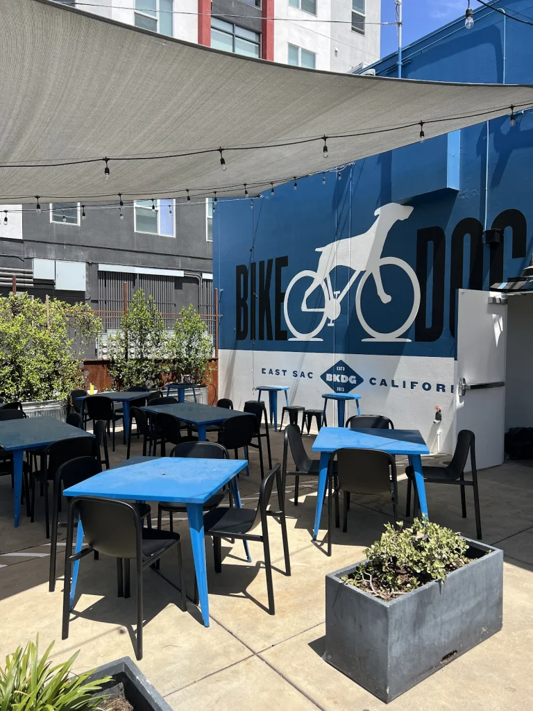 Tower Brewing, a dog-friendly bar in Sacramento, California