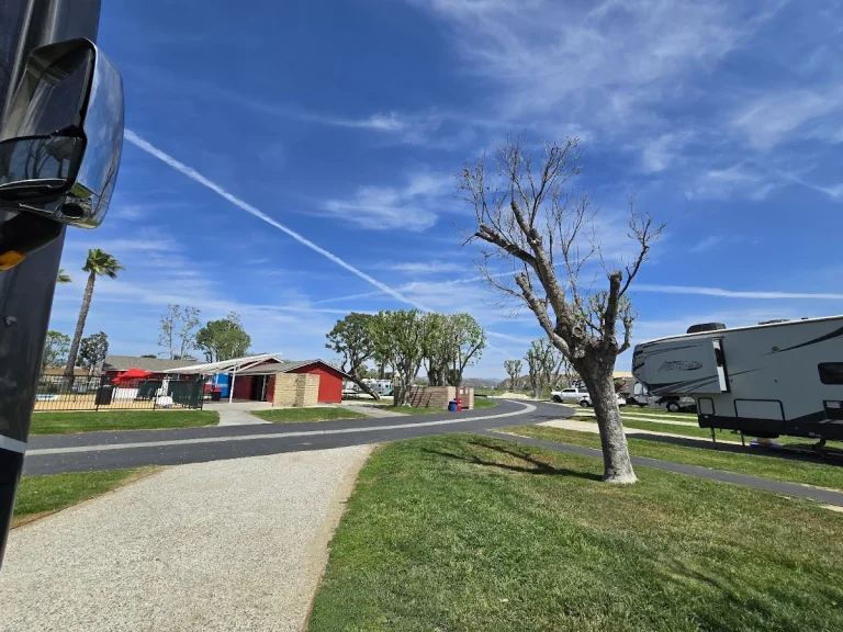 Valencia Travel Village, a dog-friendly attraction in Castaic, California