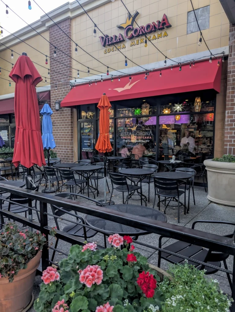 Villa Corona - Nut Tree, a dog-friendly restaurant in Vacaville, California