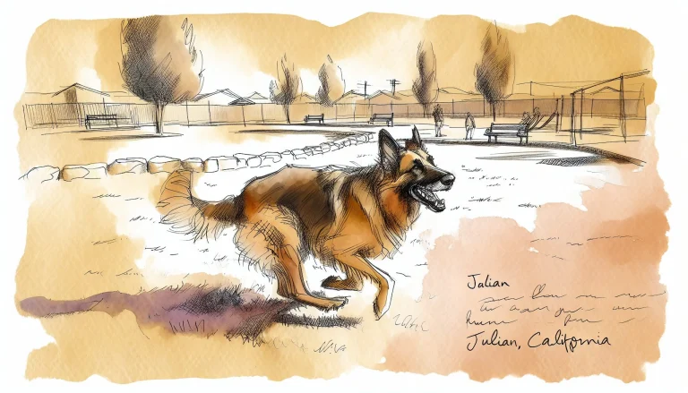 Volcan Mountain Wilderness, a dog-friendly park in Julian, California