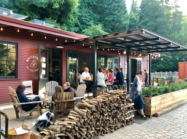 Watershed, a dog-friendly restaurant in Mill Valley, California