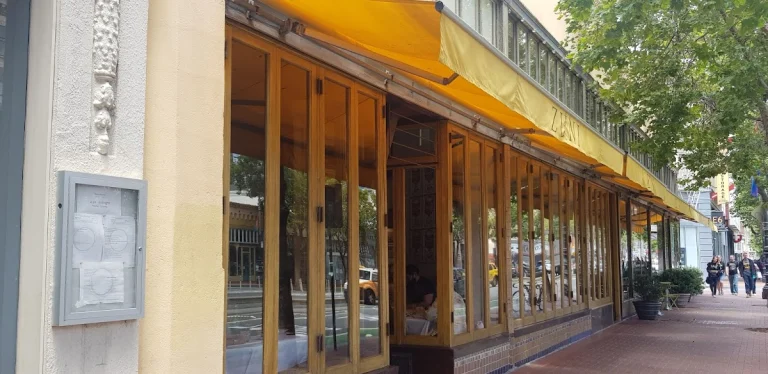 Zuni Café, a dog-friendly restaurant in San Francisco, California