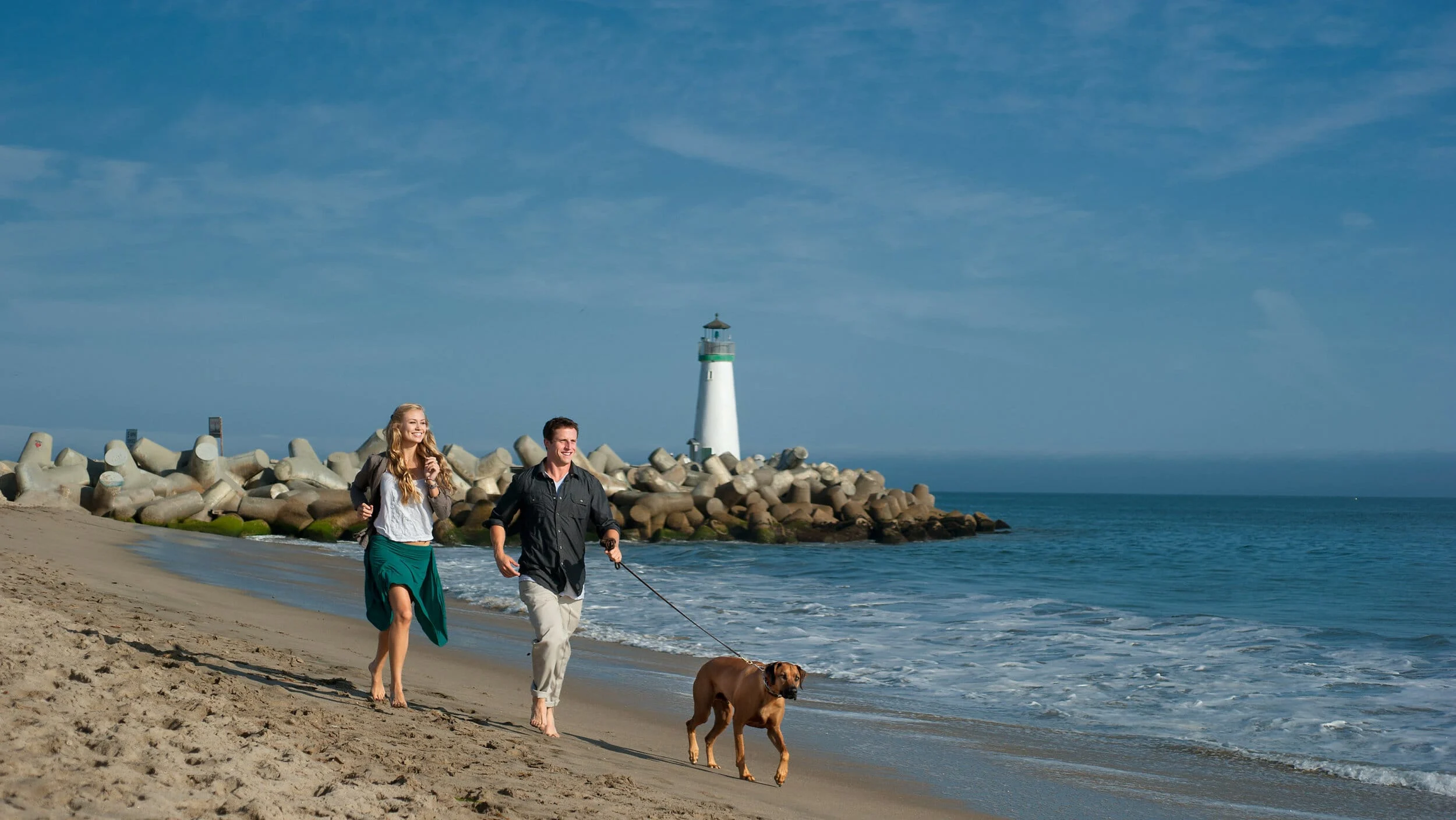 Dog-friendly California destination, photo courtesy of Visit Santa Cruz