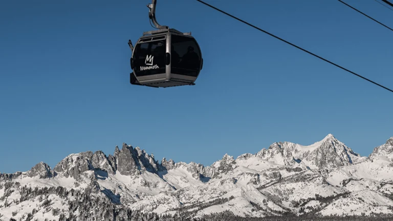 Panorama Gondola, a dog-friendly attraction in Mammoth Lakes, California