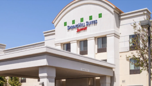 exterior of SpringHill Suites Modesto