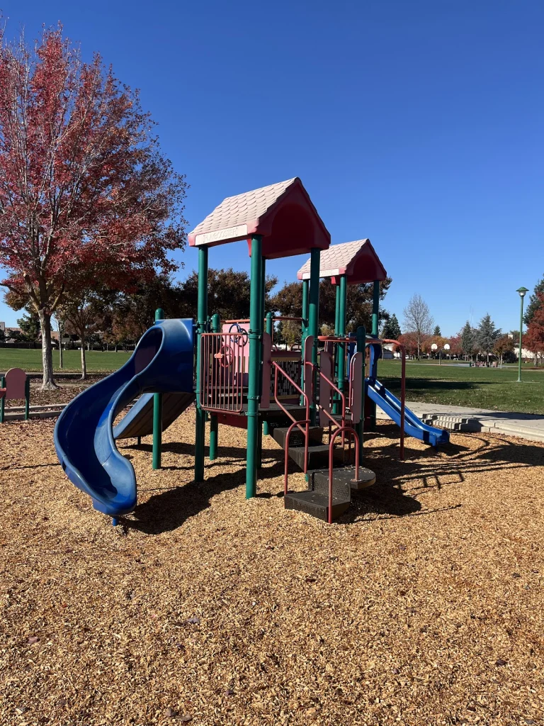 Ustach Park, a dog-friendly park in Modesto, California