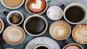 cups of coffee