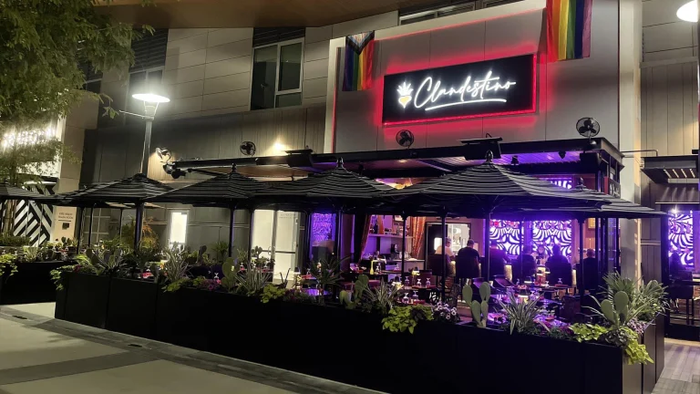 Clandestino, a dog-friendly restaurant in Palm Springs, California