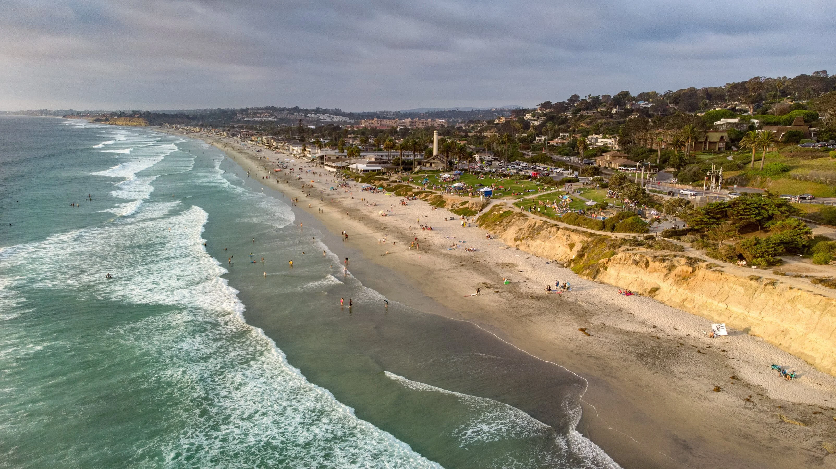 Del Mar, California from above
