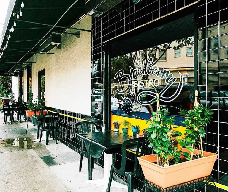 Blackberry Bistro, a dog-friendly restaurant in Oakland, California