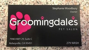 Groomingdales logo and graphic