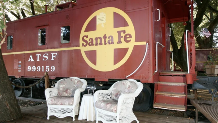 Featherbed Railroad B&B, a dog-friendly lodging in Upper Lake, California
