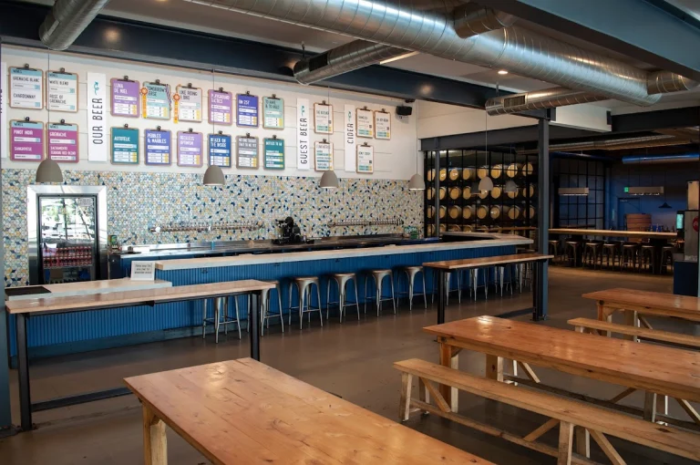 Urban Roots Brewing, a dog-friendly bar in Sacramento, California