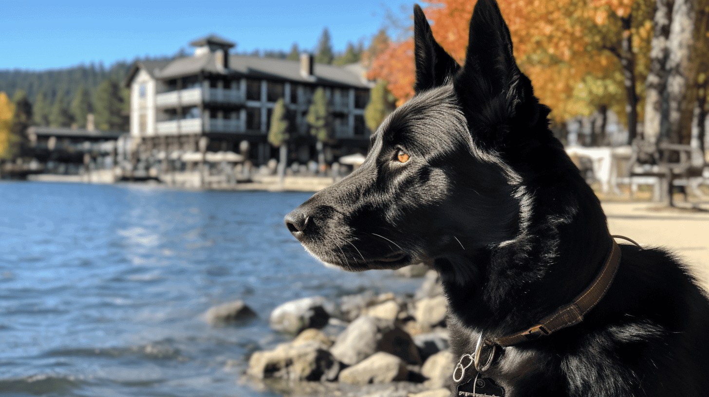 Placer County dog with hotel
