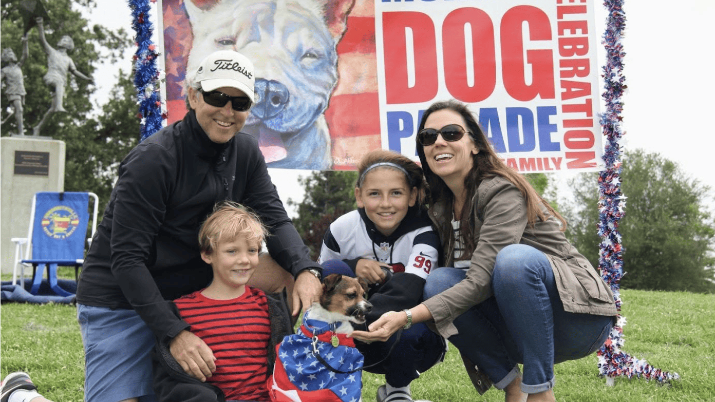 Town of Moraga Fourth of July Celebration DogTrekker