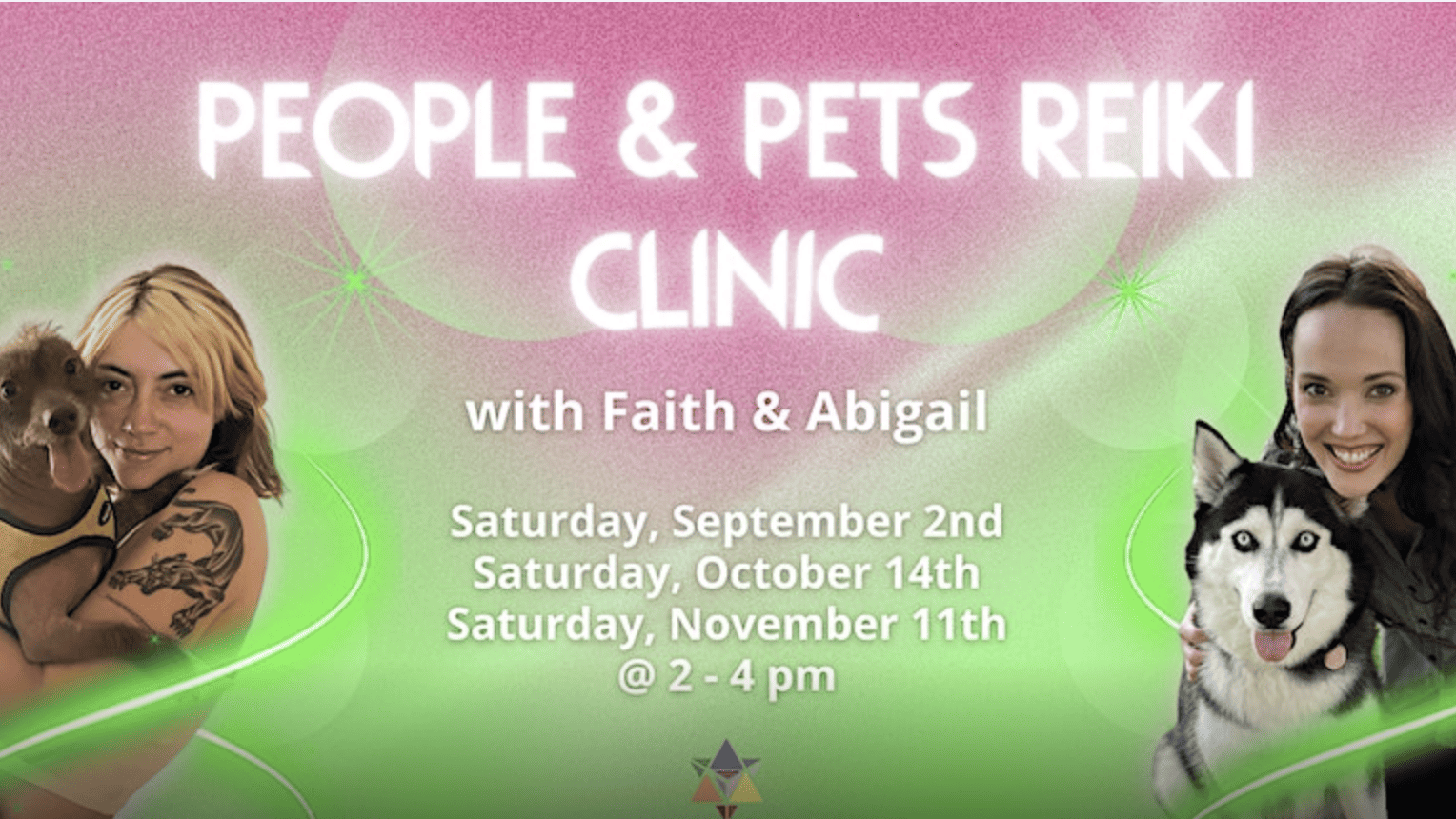 People & pets reiki clinic.