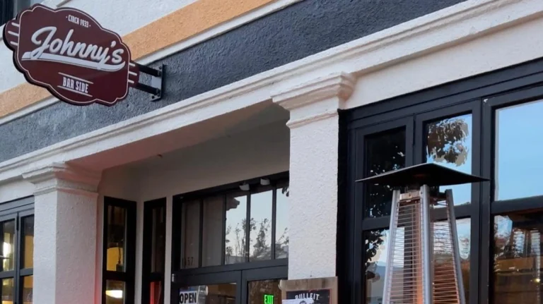 Johnny's Bar and Restaurant, a dog-friendly bar in Calistoga, California