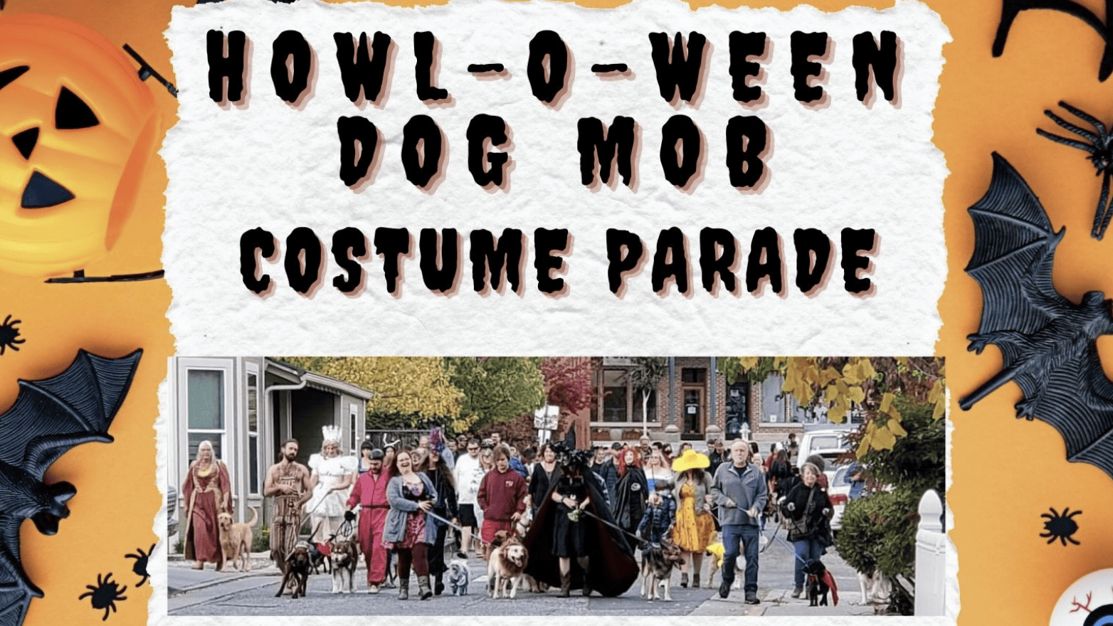 Howl-o-ween Dog Mob banner