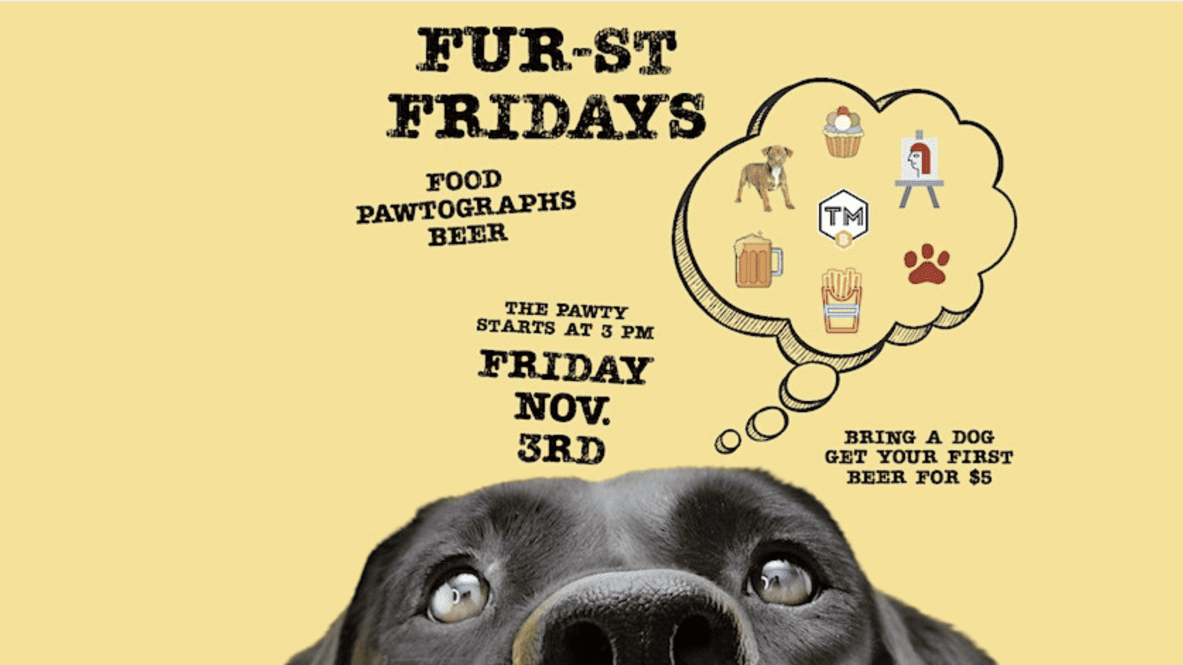 Fur-st Fridays banner