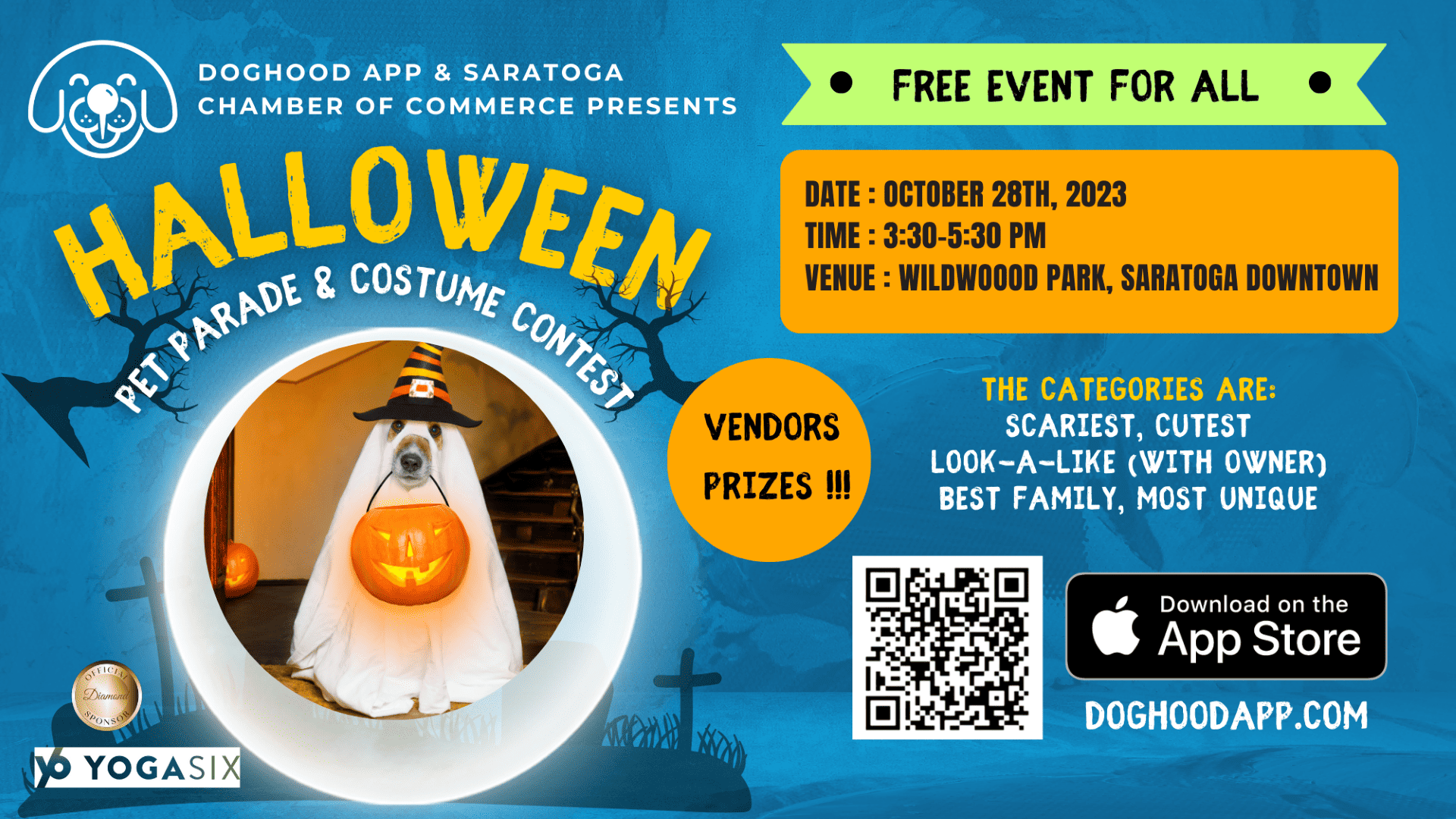 DogHood Halloween Pet Parade & Costume Contest banner