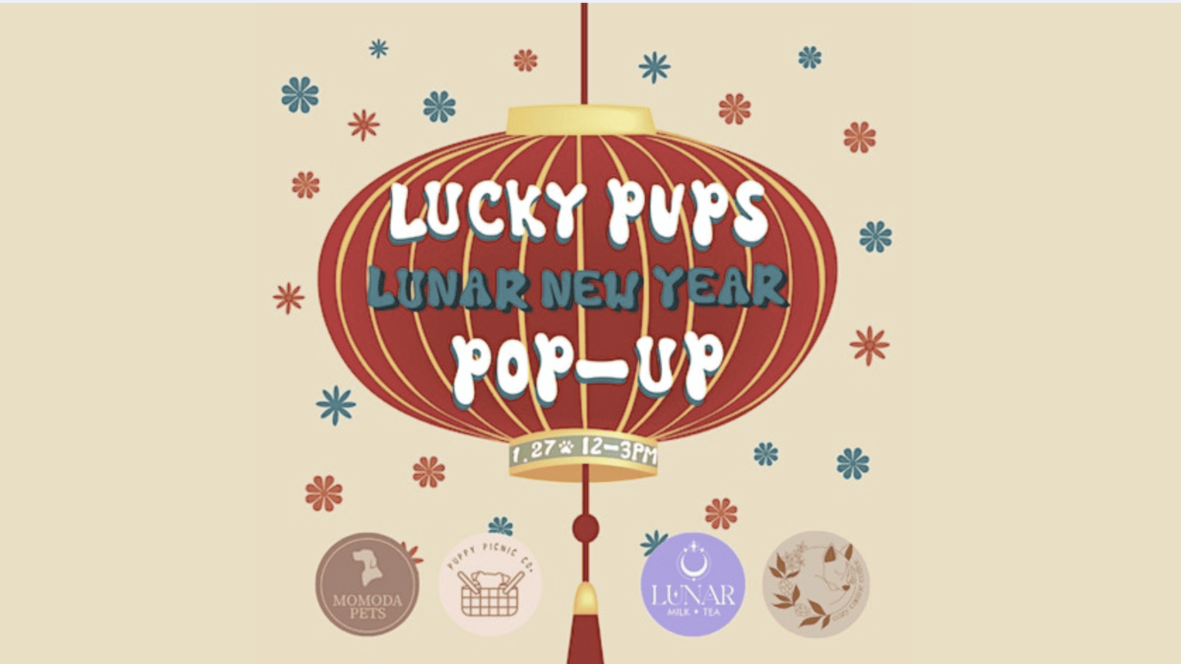 Lucky Pups Lunar New Year Pop-Up