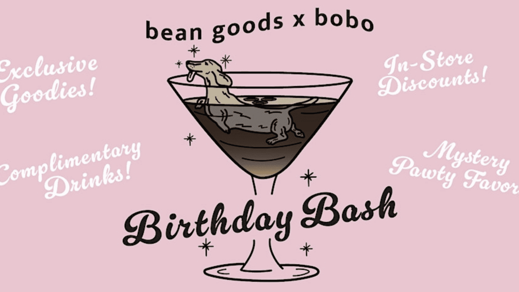 Bean Goods is teaming up with Bobo Palm Springs to throw the ultimate B-day Bash. Join us for a night of unforgettable fun and celebration at this exclusive event, where you can indulge in all - Dogtrekker